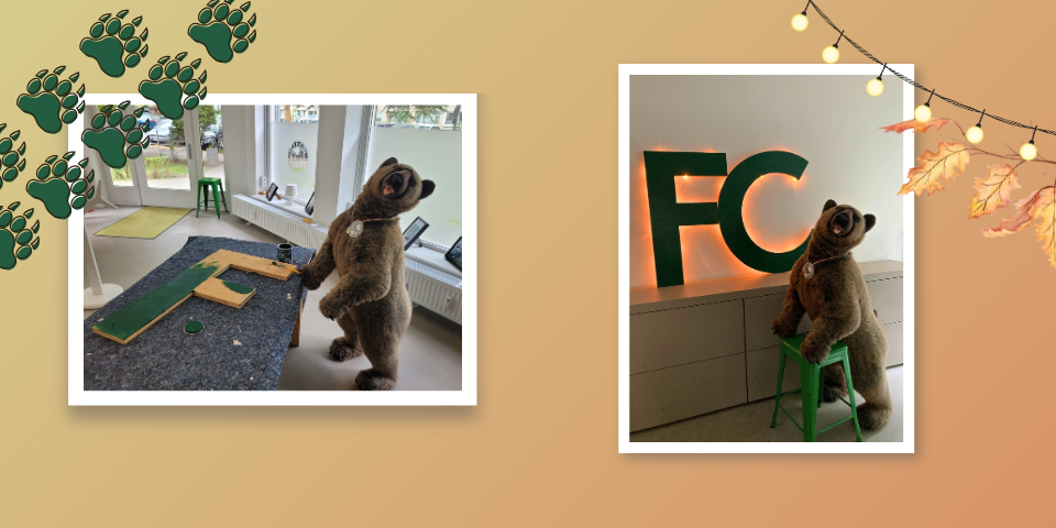 Forrest Cook, Cookie der Bürobär, Amministrazione, Kita Catering Hamburg