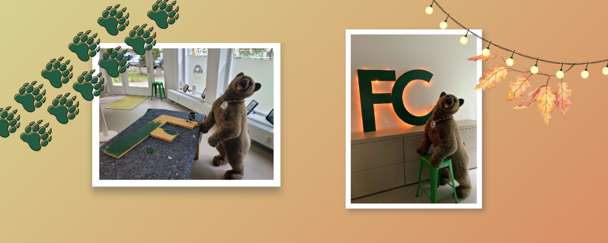 Forrest Cook, Cookie der Bürobär, Amministrazione, Kita Catering Hamburg